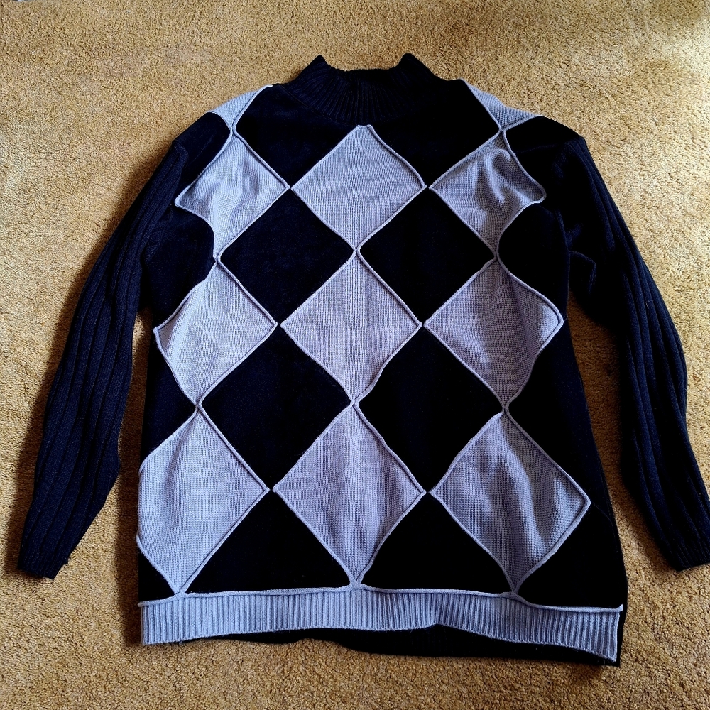 Vintage Diamond Sweater